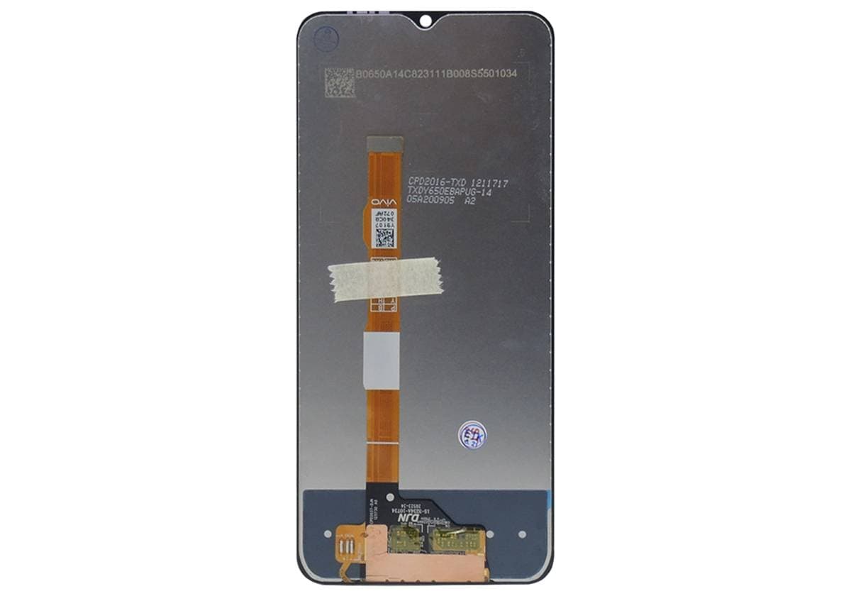 Дисплей для Vivo Y31s + тачскрин (черный), артикул 01912 — запчасть GSM28.RU