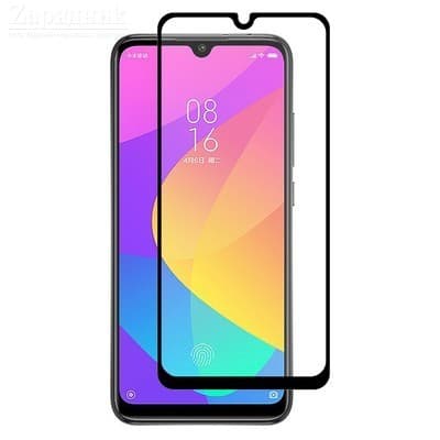 Защитное стекло 5D с полной проклейкой на Huawei Honor 8C Черное, артикул 02001 — запчасть GSM28.RU