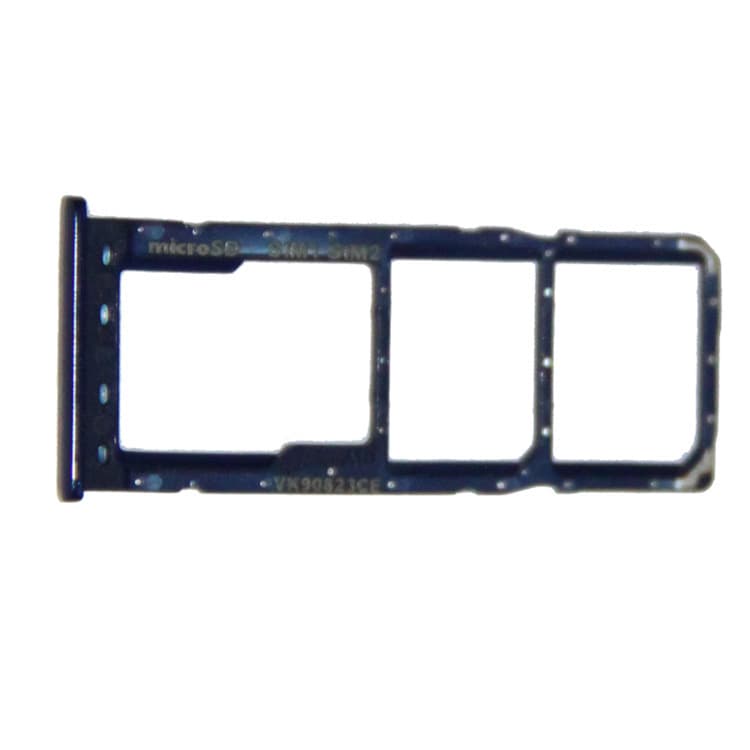 Держатель сим для Samsung A205F/A305F/A505F/A705F Galaxy A20/A30/A50/A70 (черный), артикул 02014 — запчасть GSM28.RU