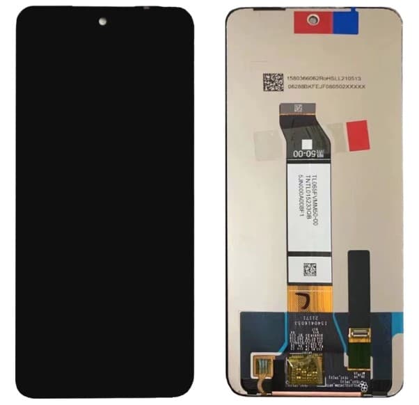 Дисплей для Xiaomi Redmi Note 11 / Xiaomi Redmi Note 11S 4G / Xiaomi Redmi Note 12S / Poco M4 Pro 4G (2201117TY / 2201117TY / 2201117PG) + тачскрин (черный) OLED, артикул 02057 — запчасть GSM28.RU
