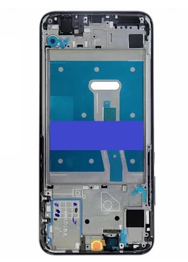Рамка дисплея для Huawei P30 Lite (синий) (48MP), артикул 02064 — запчасть GSM28.RU