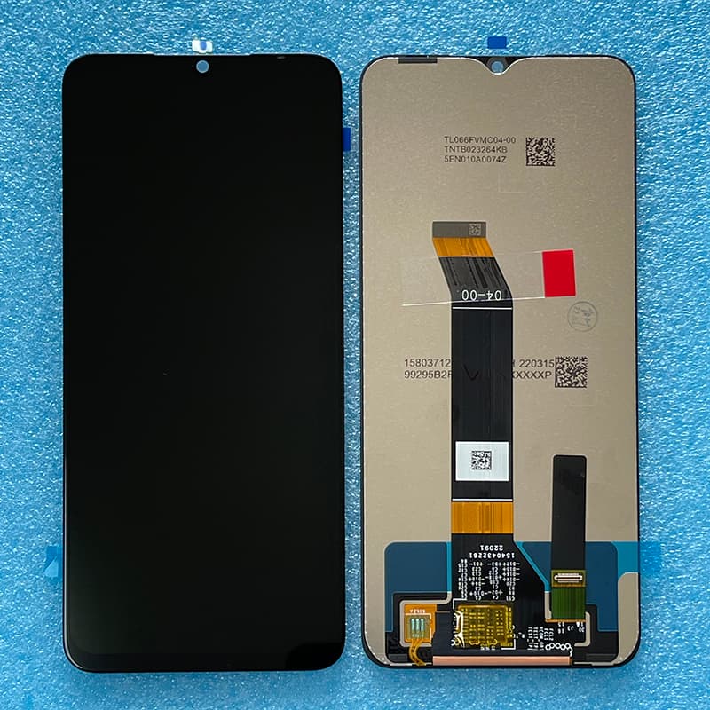 Дисплей для Xiaomi Poco M5 / M4 5G / Redmi Note 11E / 11R / Redmi 10 Prime 5G + тачскрин (черный) Оригинал, артикул 02082 — запчасть GSM28.RU