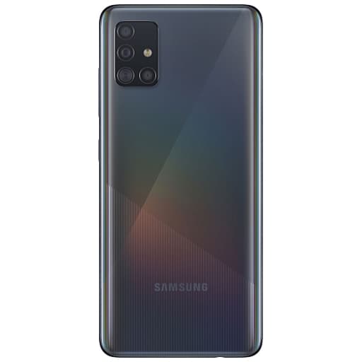 Задняя крышка для Samsung A515 Galaxy A51 (черный), артикул 02154 — запчасть GSM28.RU