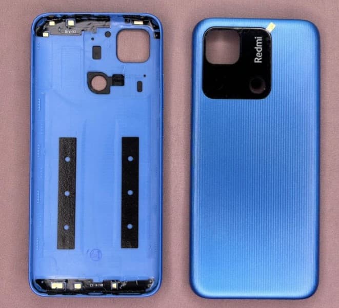 Задняя крышка Xiaomi Redmi 10A (Синий), артикул 02329 — запчасть GSM28.RU