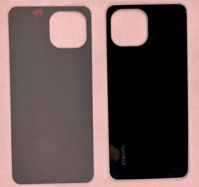Задняя крышка для Xiaomi Mi 11 Lite 5G / Mi 11 Lite 5G NE / Mi 11 Lite 4G (Серый), артикул 02348 — запчасть GSM28.RU