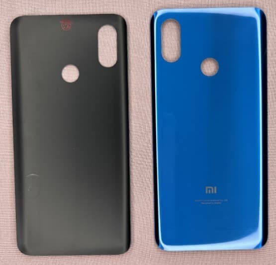 Задняя крышка для Xiaomi Mi 8 (Синий), артикул 02353 — запчасть GSM28.RU