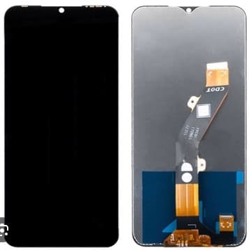 Дисплей для Tecno Spark 10 4G / 10C (Kl5q / Kl5m) / Spark 10 5G + тачскрин (черный) Оригинал, артикул 02369 — запчасть GSM28.RU
