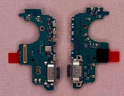 Шлейф (Нижняя плата) для Samsung A736 Galaxy A73 5G с комп. + разъем зарядки + микрофон, артикул 02424 — запчасть GSM28.RU