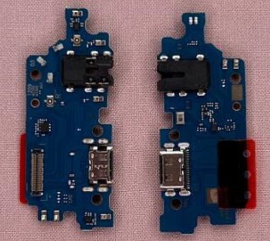 Шлейф (Нижняя плата) для Samsung M236 Galaxy M23 / M336 Galaxy M33 с комп. + разъем зарядки + разъем гарнитуры + микрофон, артикул 02436 — запчасть GSM28.RU