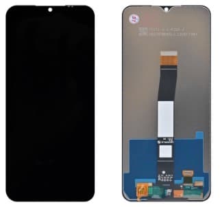 Дисплей для Xiaomi Redmi 10C / Poco C40 + тачскрин (черный) Оригинал, артикул 02440 — запчасть GSM28.RU