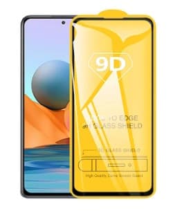 Защитное стекло 5D с полной проклейкой на Xiaomi Poco M4 Pro, артикул 02441 — запчасть GSM28.RU