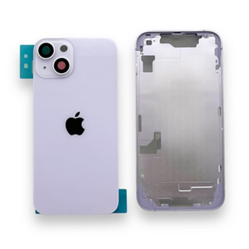 Задняя крышка (корпус) для Iphone 14 (фиолетовый), артикул 02590 — запчасть GSM28.RU
