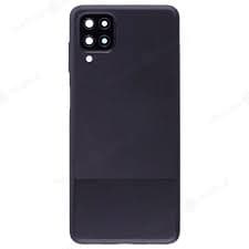 Задняя крышка для Samsung A125 Galaxy A12 / A127 Galaxy A12 Nacho (Черный), артикул 02667 — запчасть GSM28.RU