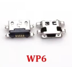 Системный разъем (зарядки) Oukitel WP6 (MicroUSB) Оригинал, артикул 02691 — запчасть GSM28.RU