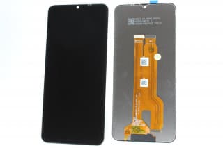 Дисплей для Realme C61 / C63 / Note 60 / 60x (RMX3933 / RMX3938 / RMX3930) + тачскрин (черный) Оригинал, артикул 02747 — запчасть GSM28.RU