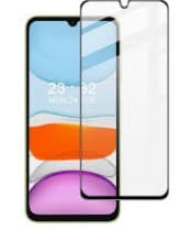 Защитное стекло 5D с полной проклейкой на Samsung A05s / A057 Черное, артикул 02751 — запчасть GSM28.RU
