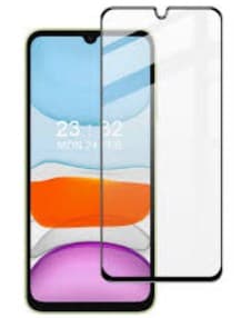 Защитное стекло 5D с полной проклейкой на Samsung A05 / A055 / А06 / A065 / A07 / A075 Черноe, артикул 02753 — запчасть GSM28.RU