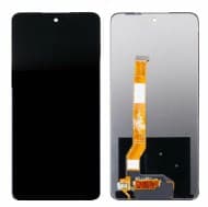 Дисплей для Realme C65 4G (RMX3910) в рамке + тачскрин (черный) Оригинал, артикул 02764 — запчасть GSM28.RU
