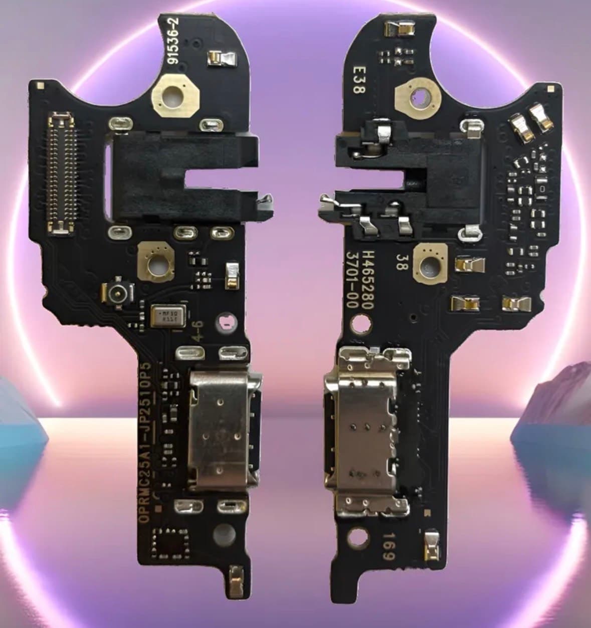 Шлейф (Нижняя плата) для Realme C25 / C25S с комп. + разъем зарядки + разъем гарнитуры + микрофон (с быстрой зарядкой), артикул 02802 — запчасть GSM28.RU