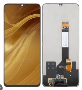 Дисплей для Xiaomi Redmi A5 / Poco C71 (25028RN03A / 25028PC03G) + тачскрин (черный) Оригинал, артикул 02864 — запчасть GSM28.RU