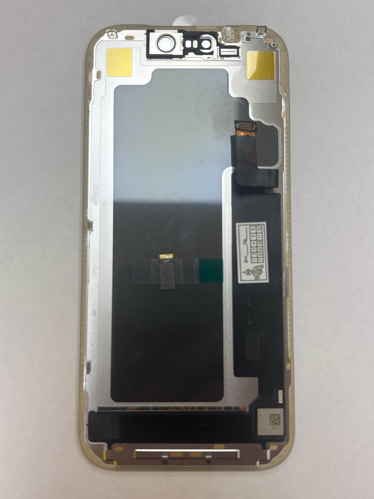 Дисплей для iPhone 17 Pro + тачскрин черный с рамкой (HARD OLED), артикул 03029 — запчасть GSM28.RU