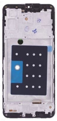 Дисплей для Samsung A175F Galaxy A17 в рамке + тачскрин (черный) (OLED Full size), артикул 03128 — запчасть GSM28.RU