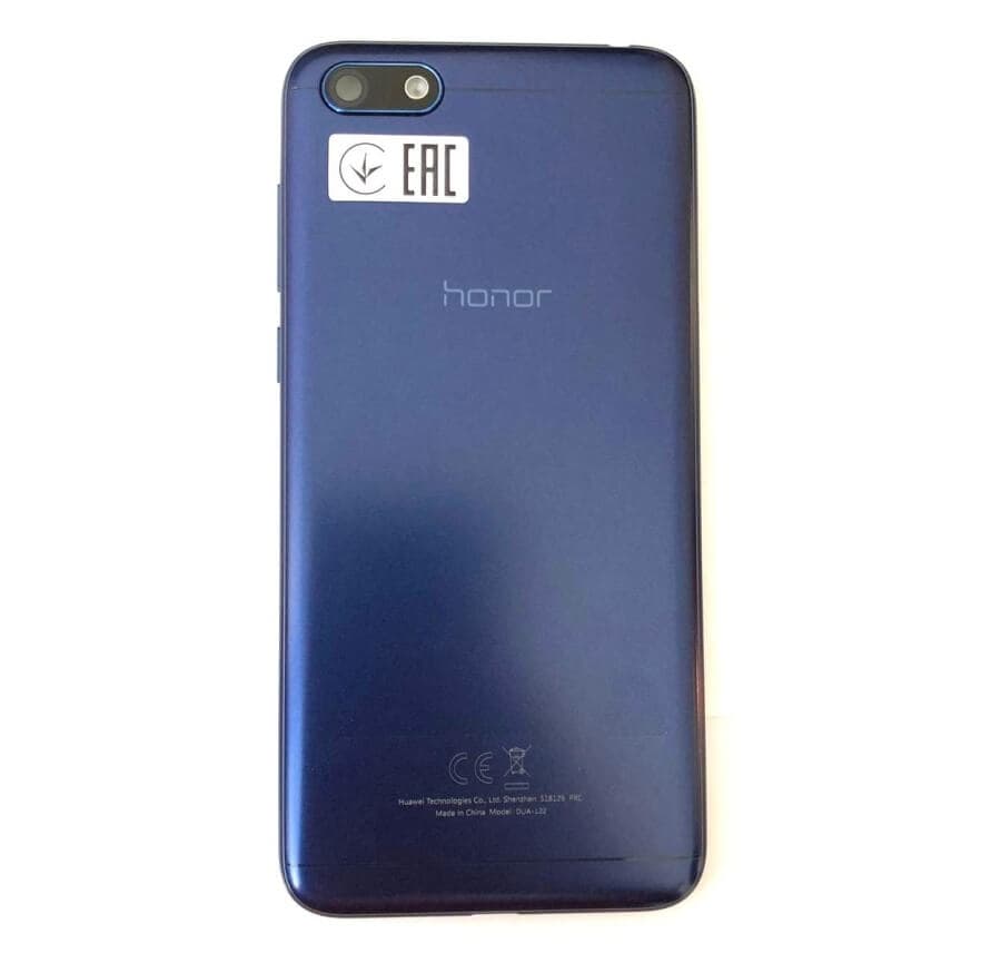 Задняя крышка для Huawei Honor 7A (синий), артикул 00322 — запчасть GSM28.RU