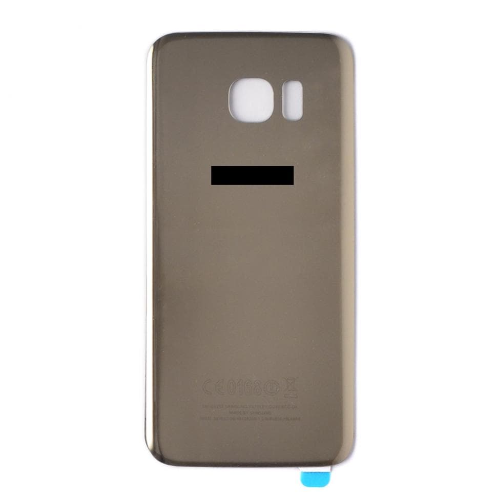 Задняя крышка для Samsung G935F Galaxy S7 Edge (золото), артикул 00385 — запчасть GSM28.RU