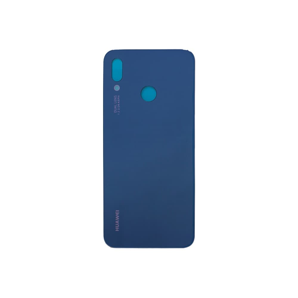 Задняя крышка для Huawei P20 Lite 4G (ANE-LX1) / Nova 3E 4G (ANE-AL00) (синий), артикул 00453 — запчасть GSM28.RU