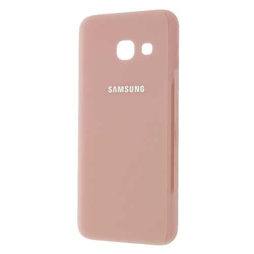 Задняя крышка для Samsung A320 Galaxy A3 (2017) (розовый), артикул 00499 — запчасть GSM28.RU