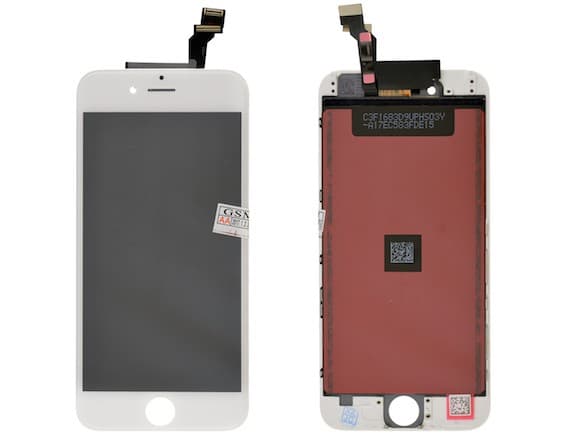 Дисплей для iPhone 6 (белый), артикул 00005 — запчасть GSM28.RU