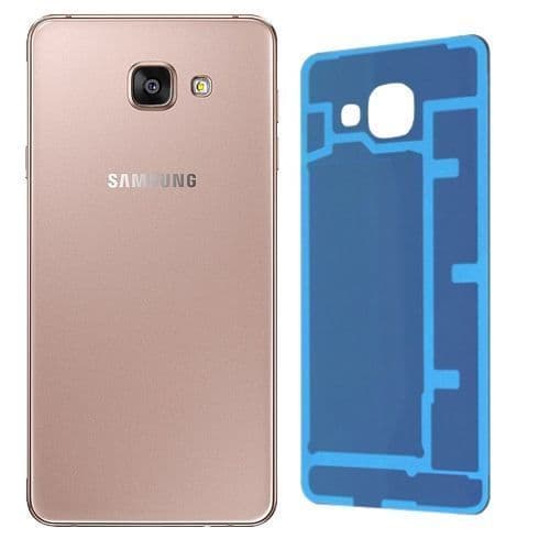 Задняя крышка для Samsung A310 Galaxy A3 (2016) (розовый) ориг, артикул 00502 — запчасть GSM28.RU