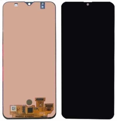 Дисплей для Samsung A307F Galaxy A30s в рамке + тачскрин (черный) (OLED), артикул 00605 — запчасть GSM28.RU
