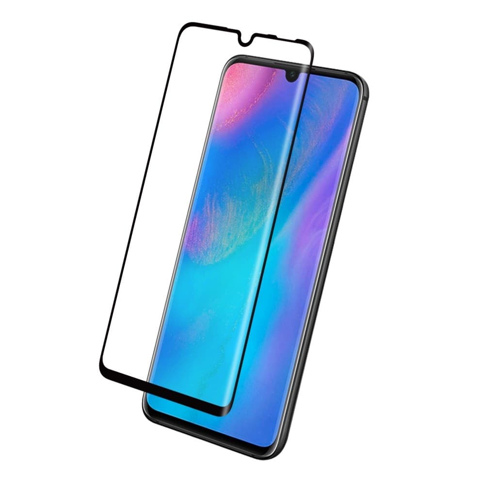 Защитное стекло 5D с полной проклейкой на Huawei Honor P30 Pro Прозрачное, артикул 00690 — запчасть GSM28.RU
