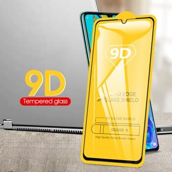 Защитное стекло 5D с полной проклейкой на Huawei Honor 9 lite Белое, артикул 00707 — запчасть GSM28.RU