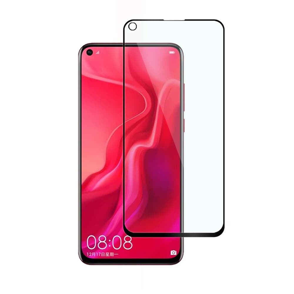 Защитное стекло 5D с полной проклейкой на Huawei Honor Nova 2i Прозрачное, артикул 00713 — запчасть GSM28.RU