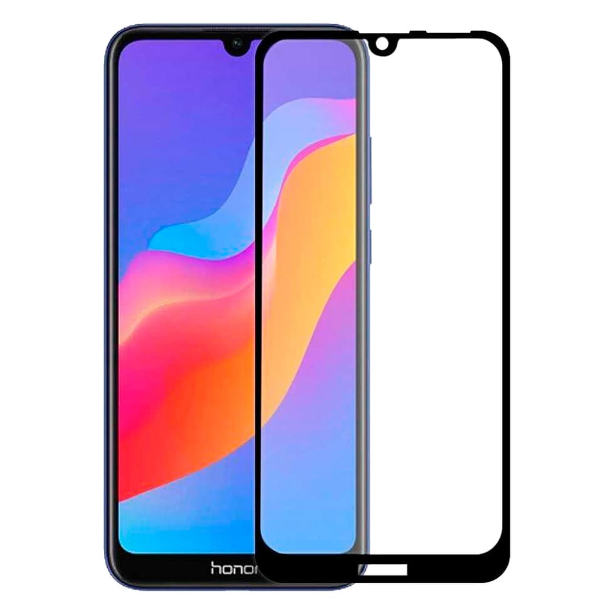 Защитное стекло 5D с полной проклейкой на Huawei Honor 8 PRO Прозрачное, артикул 00720 — запчасть GSM28.RU