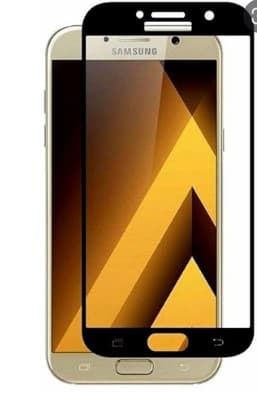 Защитное стекло 5D с полной проклейкой на Samsung A510 A5 2016 Черное, артикул 00746 — запчасть GSM28.RU