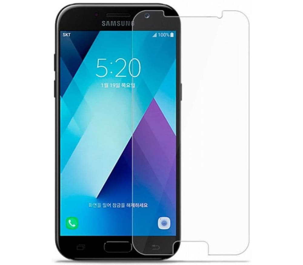 Защитное стекло с полной проклейкой на Samsung A510 A5 2016 Прозрачное, артикул 00747 — запчасть GSM28.RU