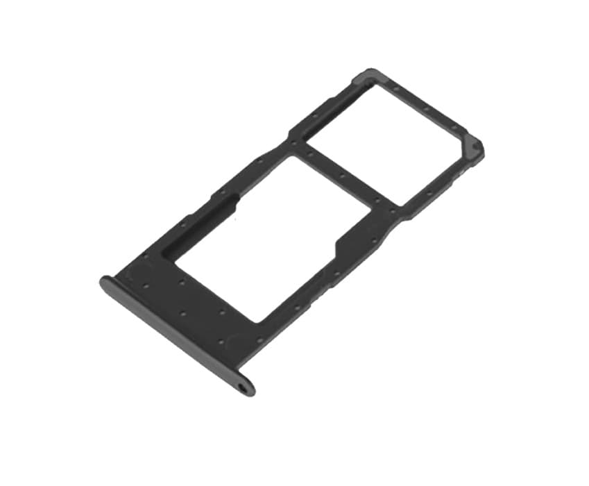Держатель сим для Huawei P Smart (черный), артикул 00795 — запчасть GSM28.RU