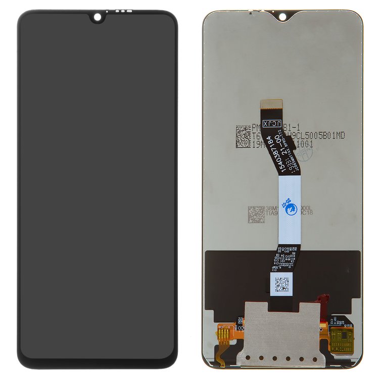 Дисплей для Xiaomi Redmi Note 8 Pro + тачскрин (черный) (Оригинал)