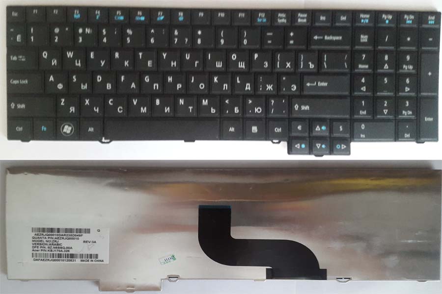 Клавиатура для ноутбука Acer TravelMate 5760 5760G 5760Z 5760ZG