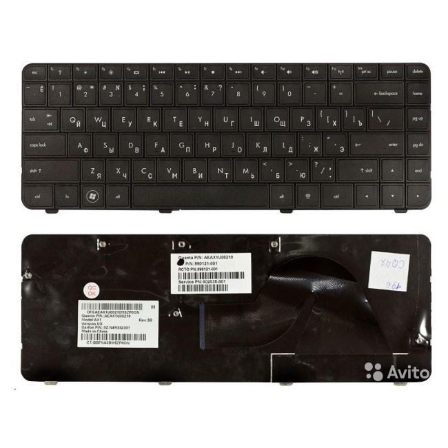 Клавиатура для ноутбука HP CQ42 G42 CQ42-151TX CQ42-223AX