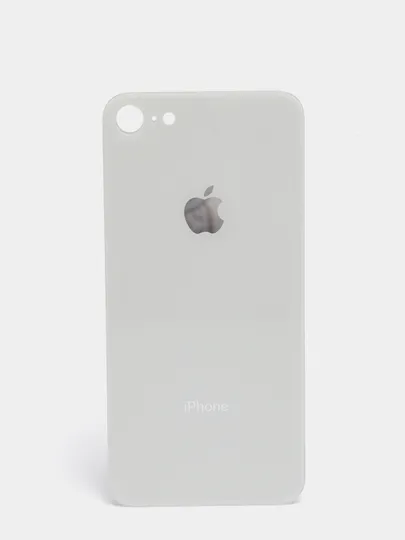 Задняя крышка для iPhone XS (серебро) класс AAA