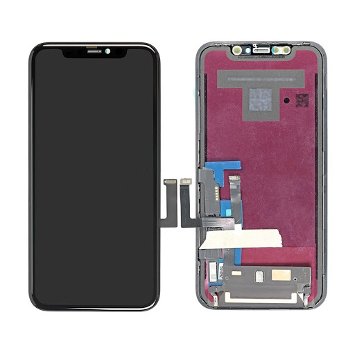 Дисплей для iPhone 11 + тачскрин черный с рамкой In-Cell