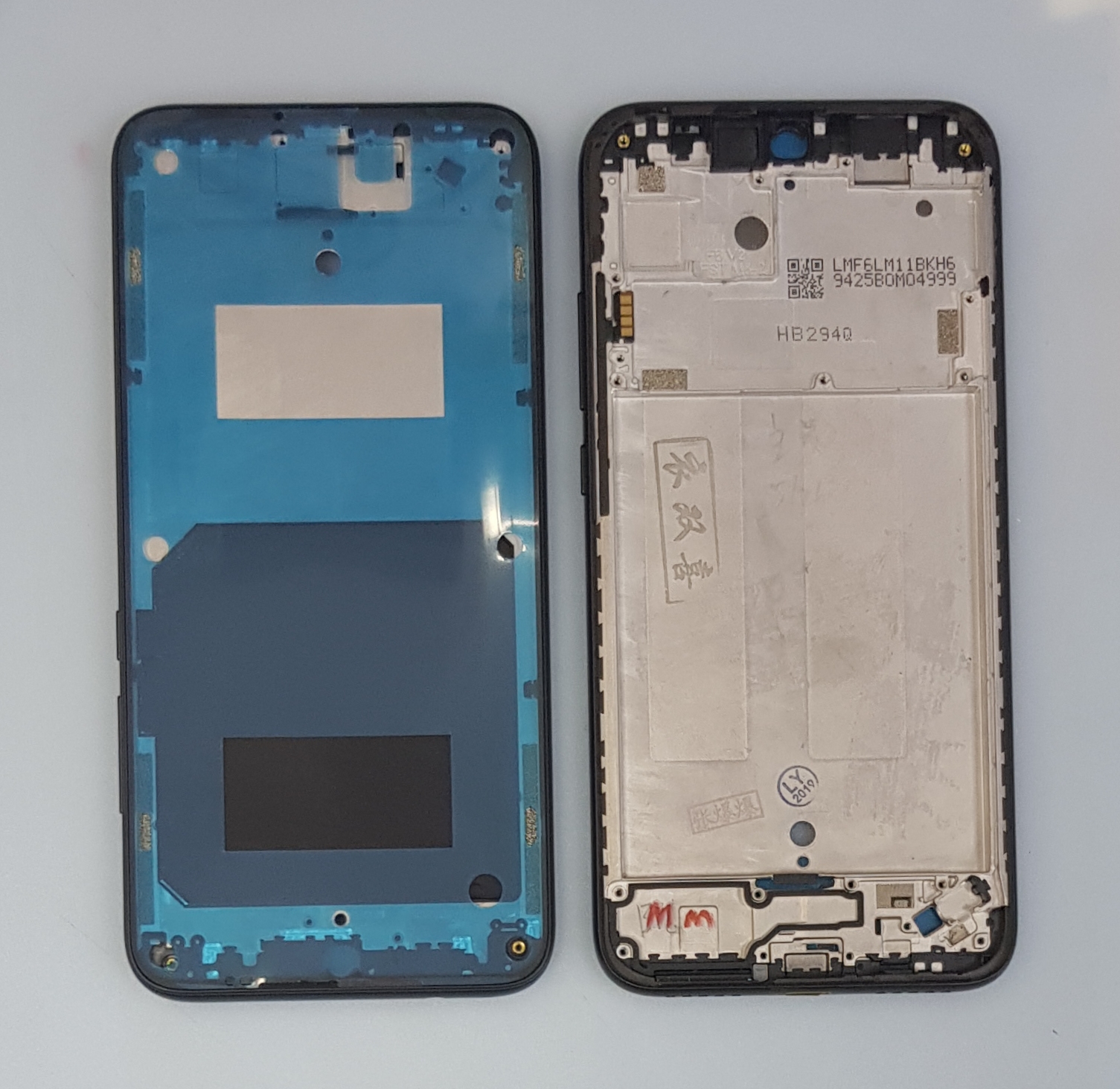 Рамка дисплея для Xiaomi Redmi 7 (черный)