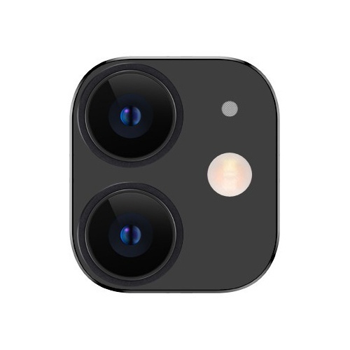 Стекло камеры для iPhone 11 (черный)