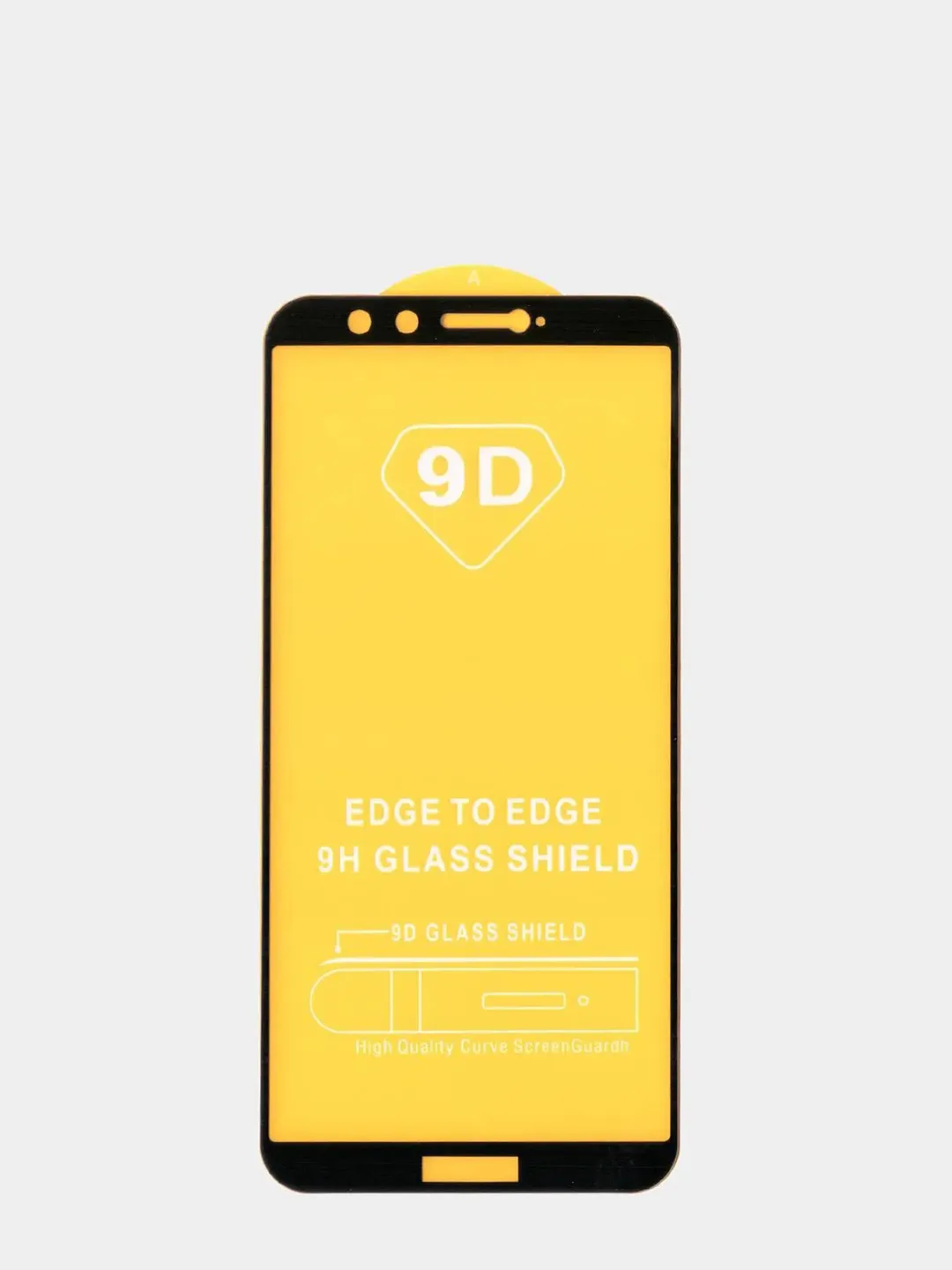 Защитное стекло 5D с полной проклейкой на Huawei Honor 30 Lite / Samsung A31 / A32 / A315 / A325 Черное