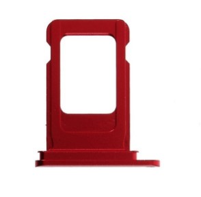 Держатель сим для iPhone XR (красный) (2 сим)