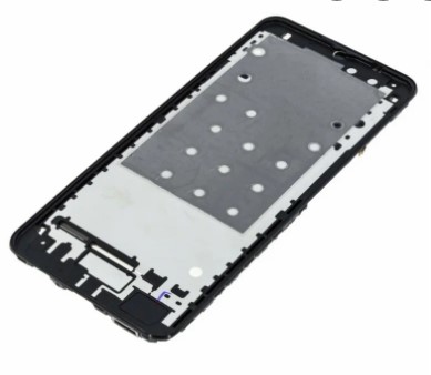 Рамка дисплея для Samsung A125 Galaxy A12 (черный) orig